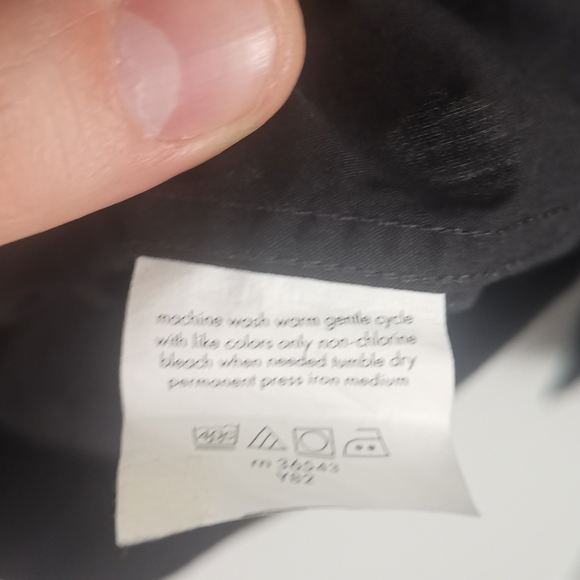 Calvin Klein Extreme Slim Fit Dress Shirt Black 14.5 32/33 Small - Picture 6 of 7